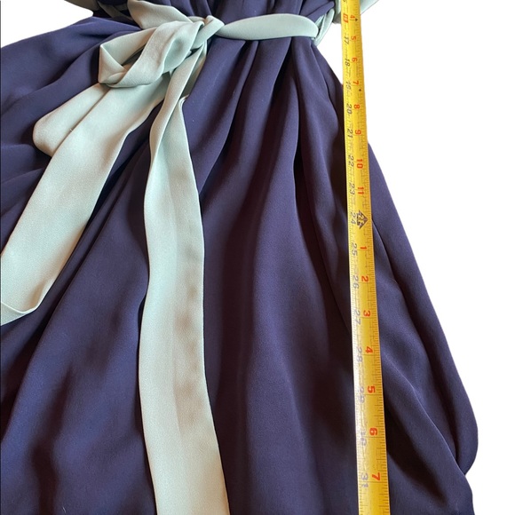 Hot & Delicious Green and Blue Long Sleeved Dress - Picture 11 of 13